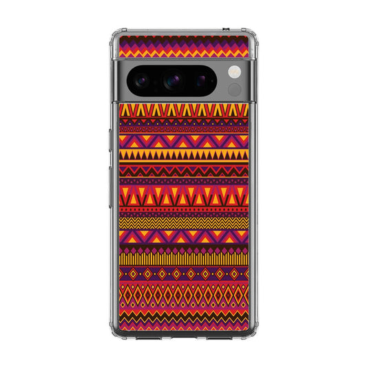 African Aztec Pattern Google Pixel 8 Pro Case