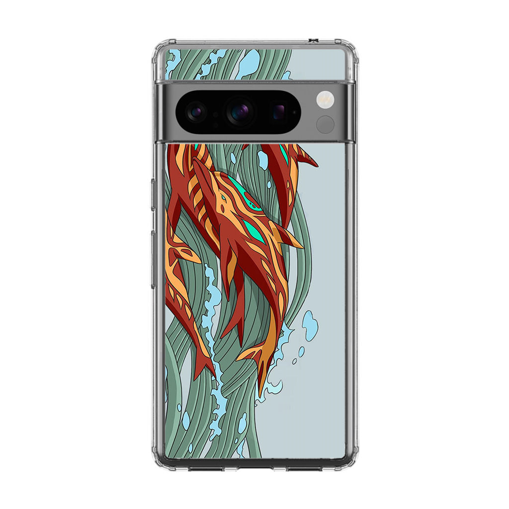 Aquamarine Revenge Google Pixel 8 Pro Case