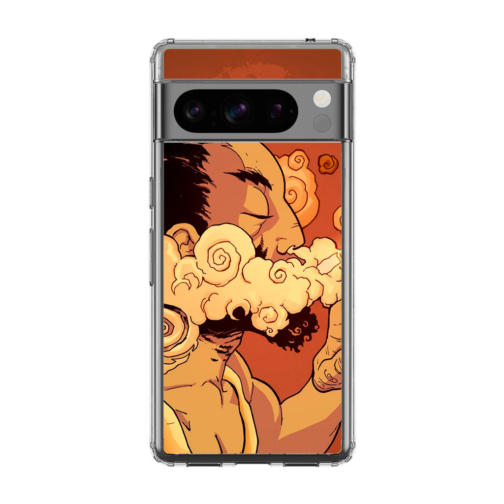 Artistic Psychedelic Smoke Google Pixel 8 Pro Case