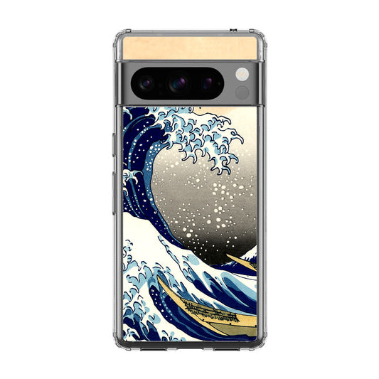 Artistic the Great Wave off Kanagawa Google Pixel 8 Pro Case