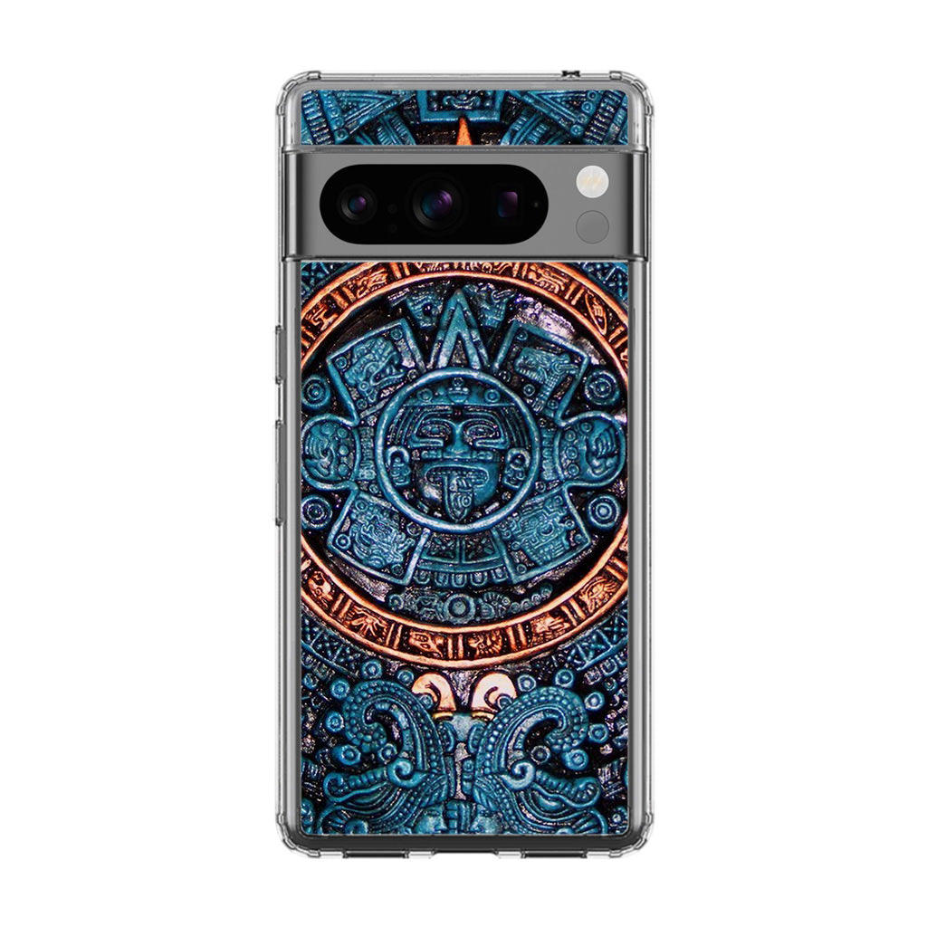 Aztec Calendar Google Pixel 8 Pro Case