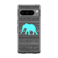 Aztec Elephant Turquoise Google Pixel 8 Pro Case