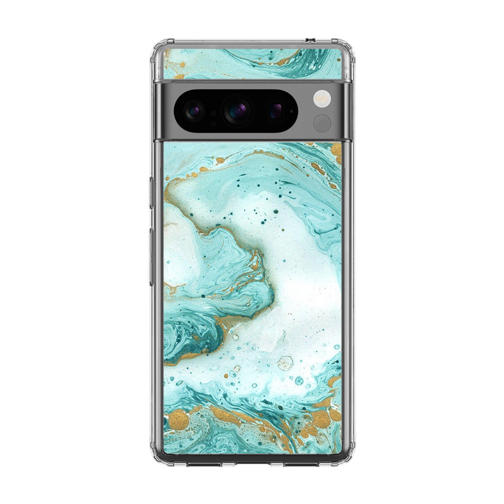 Azure Water Glitter Google Pixel 8 Pro Case