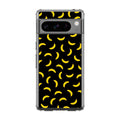 Bananas Fruit Pattern Black Google Pixel 8 Pro Case