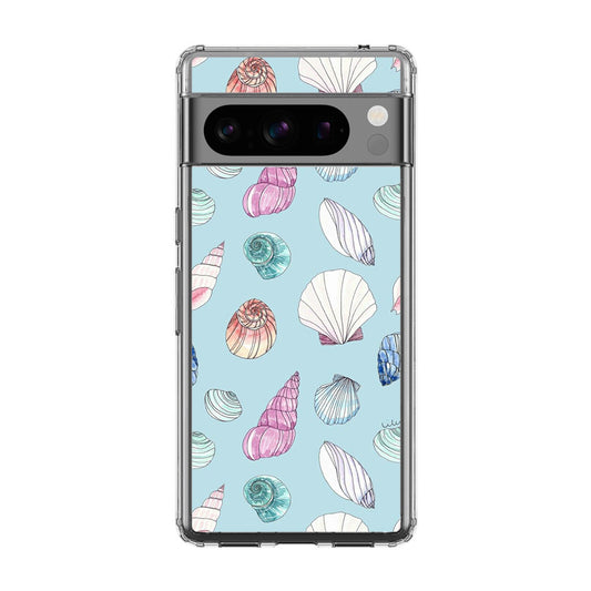 Beach Shells Pattern Google Pixel 8 Pro Case