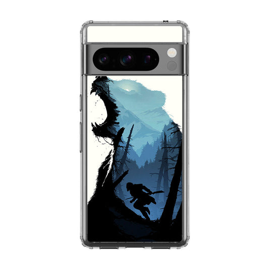 Bear Hunter Art Google Pixel 8 Pro Case