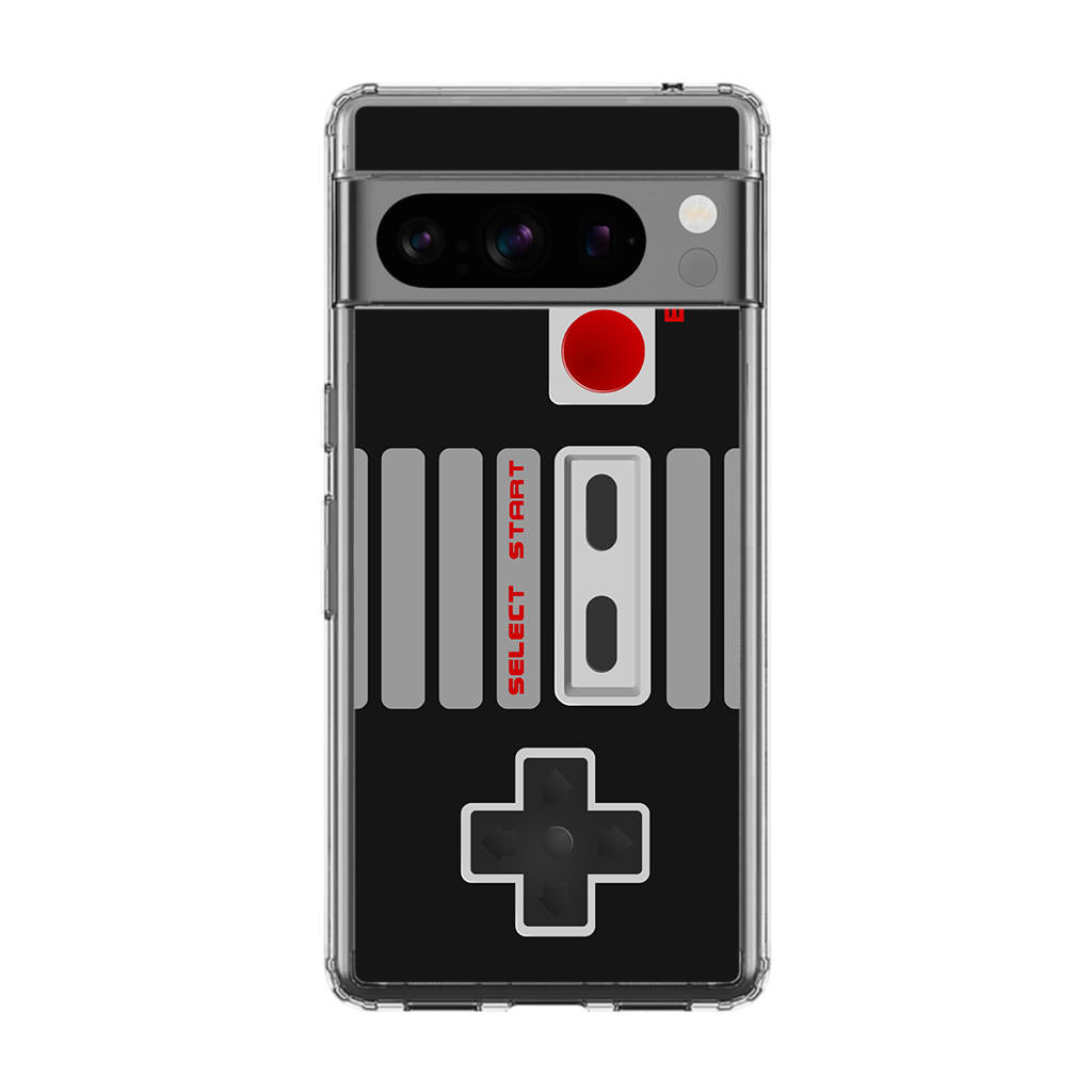 Black Console Controller Google Pixel 8 Pro Case