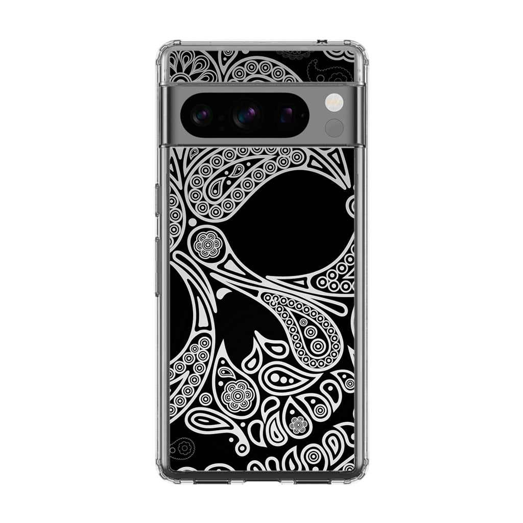 Black Skull Google Pixel 8 Pro Case