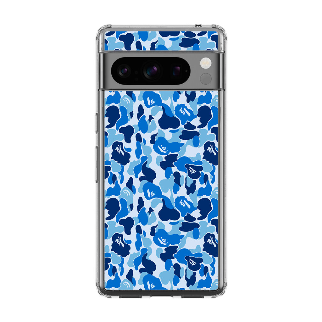 Blue Camo Google Pixel 8 Pro Case