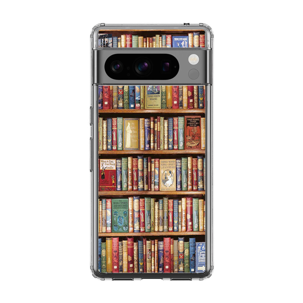 Bookshelf Library Google Pixel 8 Pro Case