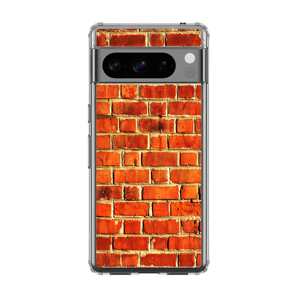 Brick Wall Pattern Google Pixel 8 Pro Case