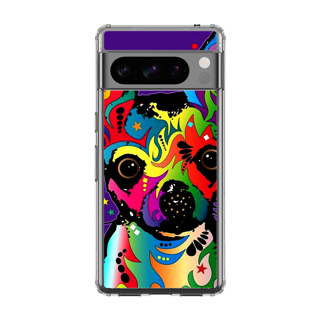 Colorful Chihuahua Google Pixel 8 Pro Case