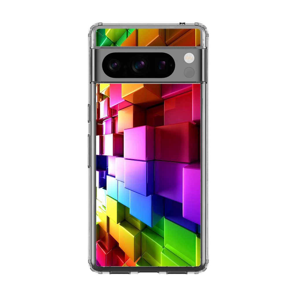 Colorful Cubes Google Pixel 8 Pro Case