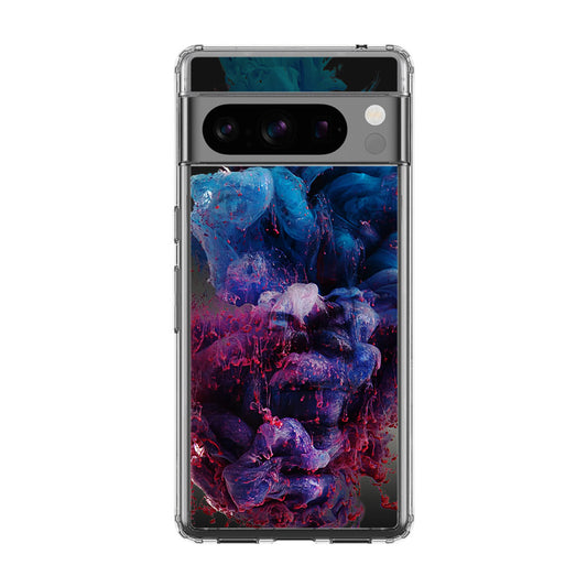 Colorful Dust Art on Black Google Pixel 8 Pro Case