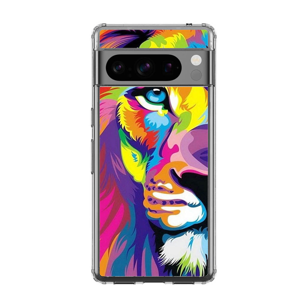 Colorful Lion Google Pixel 8 Pro Case