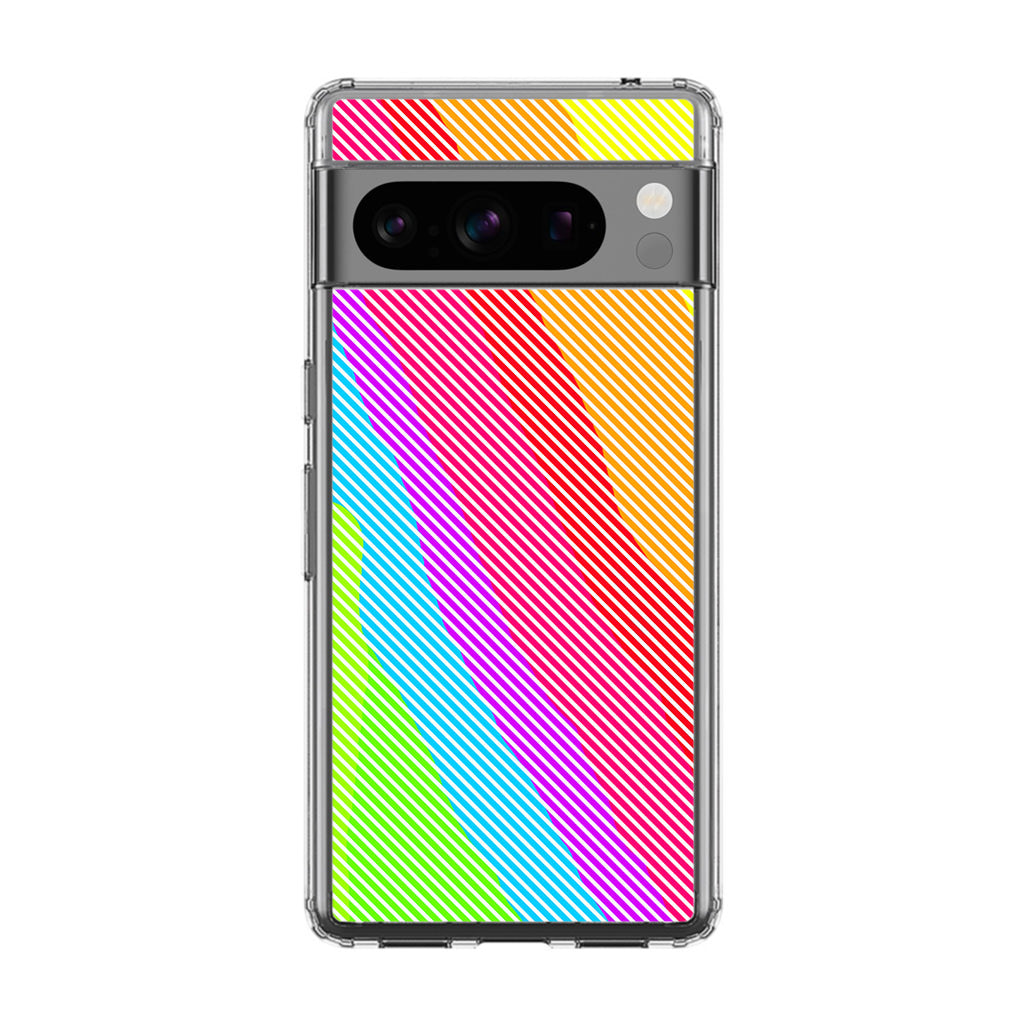 Colorful Stripes Google Pixel 8 Pro Case