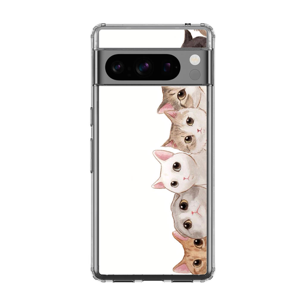 Cute Cats Vertical Google Pixel 8 Pro Case