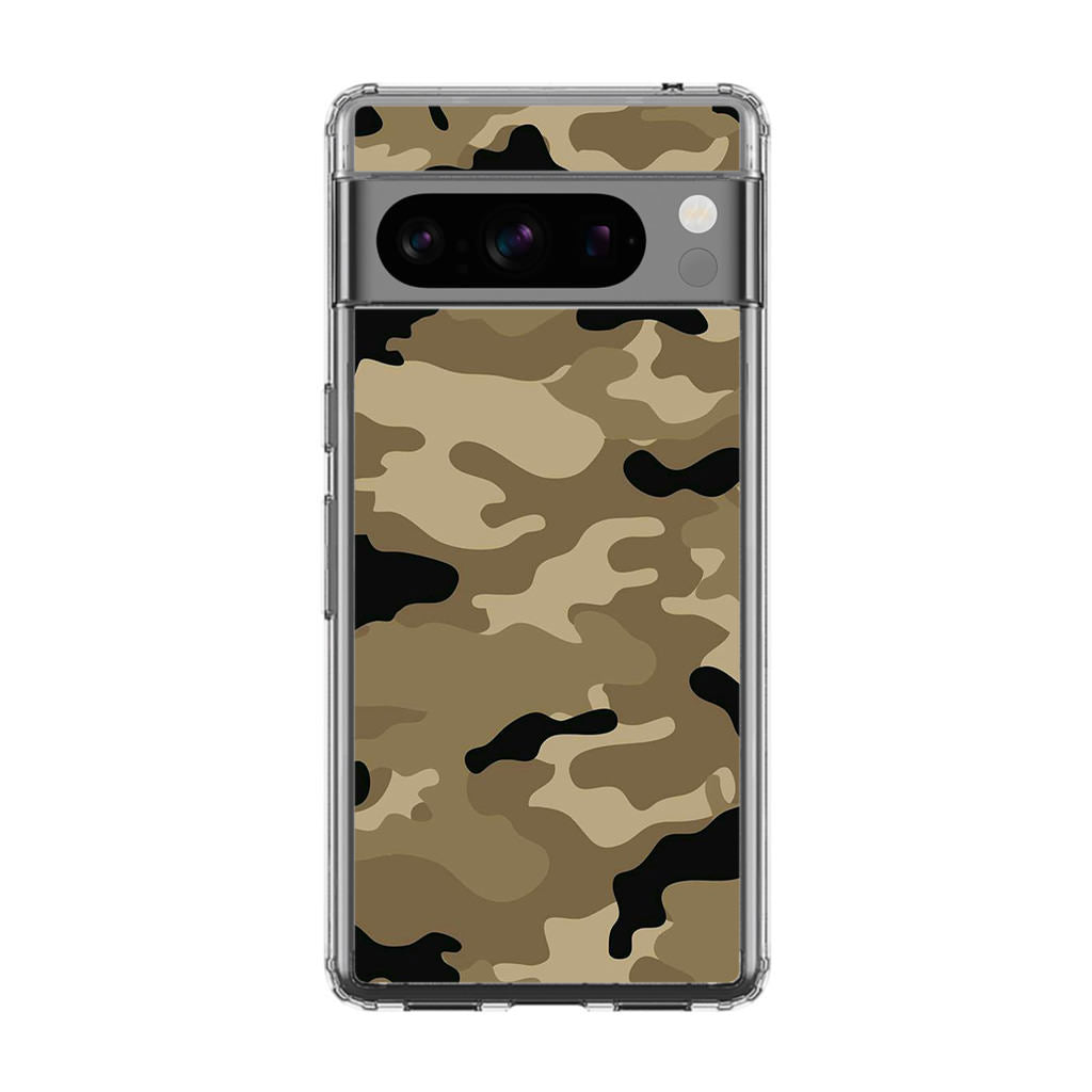 Desert Military Camo Google Pixel 8 Pro Case