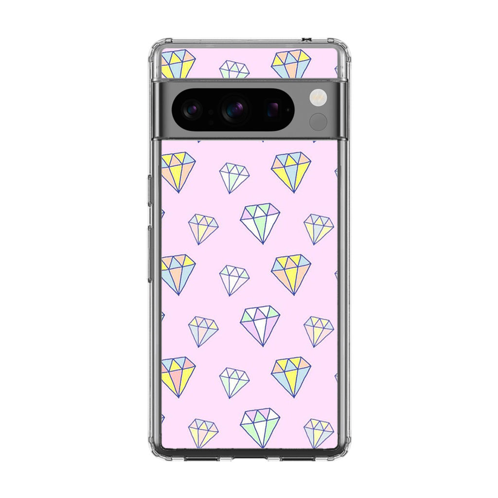 Diamonds Pattern Google Pixel 8 Pro Case