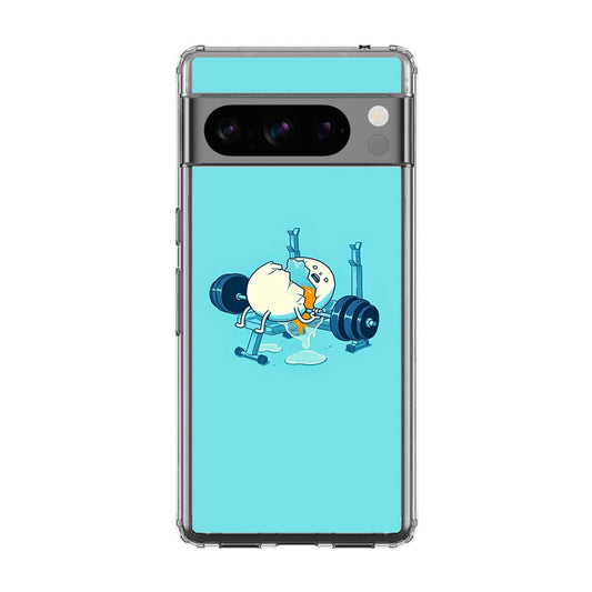 Egg Accident Workout Google Pixel 8 Pro Case