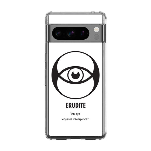 Erudite Divergent Faction Google Pixel 8 Pro Case