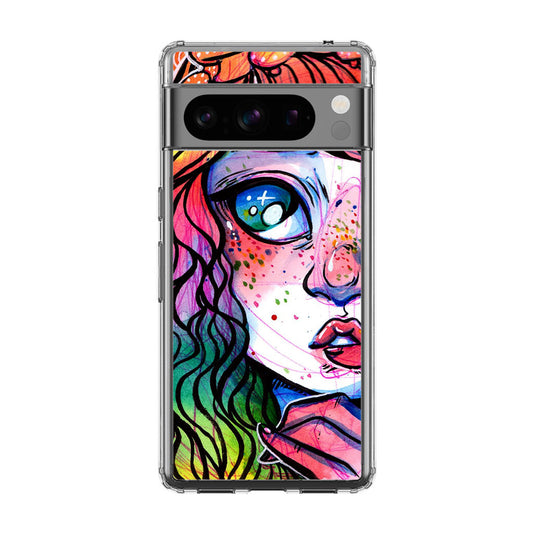 Eyes And Braids Google Pixel 8 Pro Case