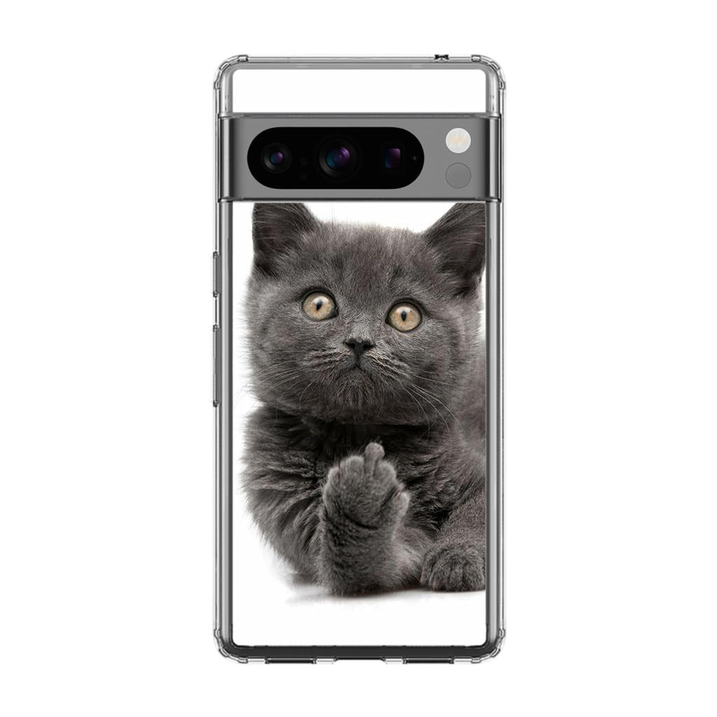 Finger British Shorthair Cat Google Pixel 8 Pro Case