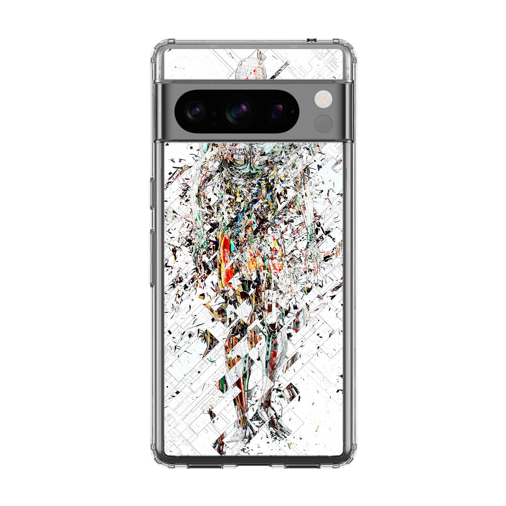 Fragmantacia Art Human Abstract Google Pixel 8 Pro Case