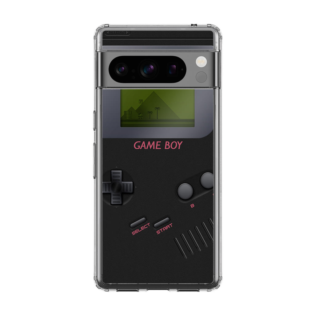 Game Boy Black Model Google Pixel 8 Pro Case