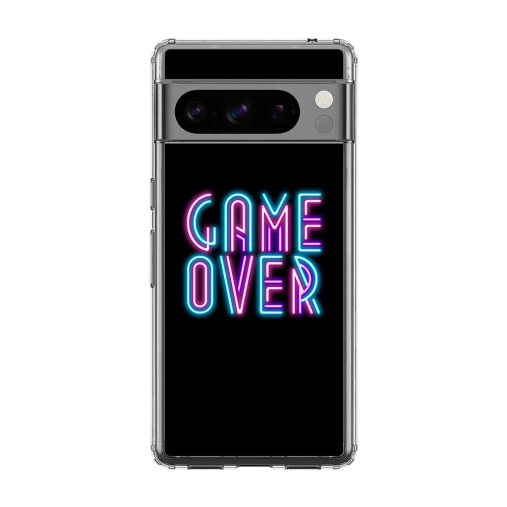 Game Over Neon Google Pixel 8 Pro Case