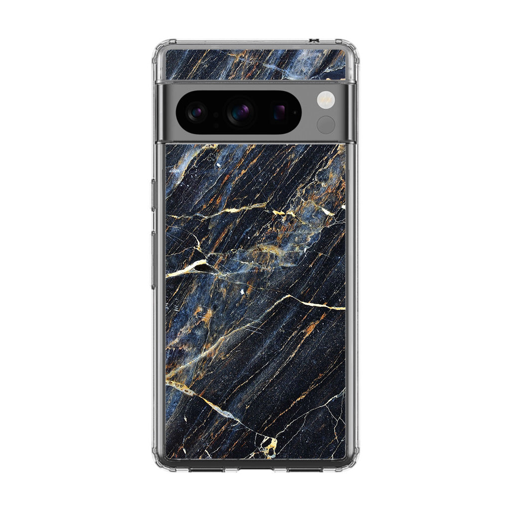 Golden Black Marble Google Pixel 8 Pro Case