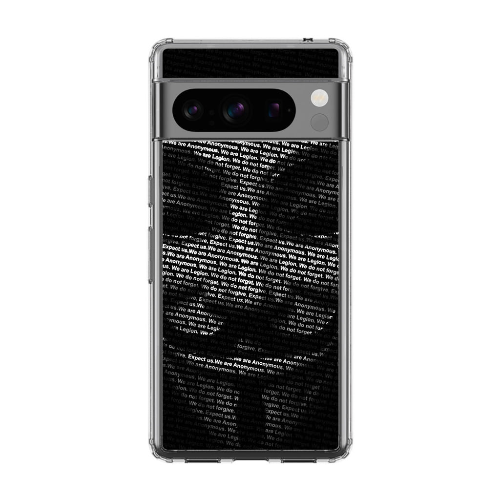 Guy Fawkes Mask Anonymous Google Pixel 8 Pro Case