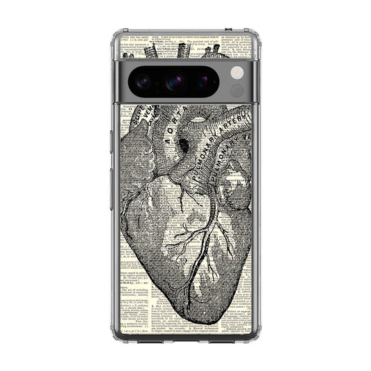 Heart Book Art Google Pixel 8 Pro Case