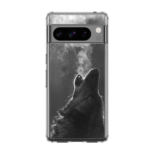 Howling Wolves Black and White Google Pixel 8 Pro Case