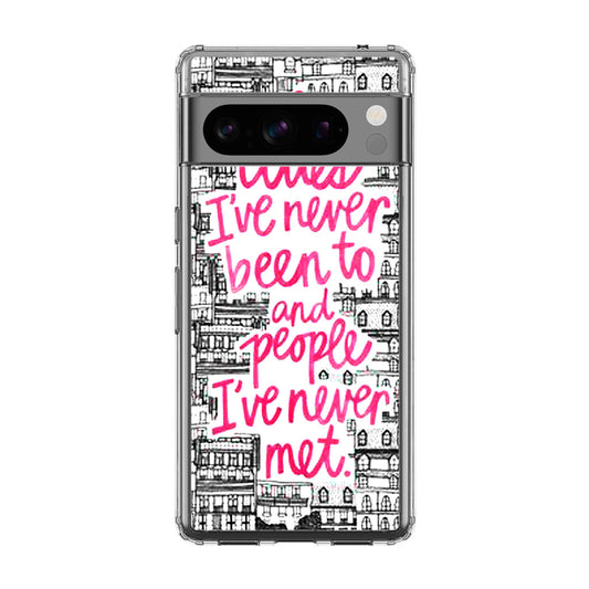 John Green Quotes I'm in Love With Cities Google Pixel 8 Pro Case