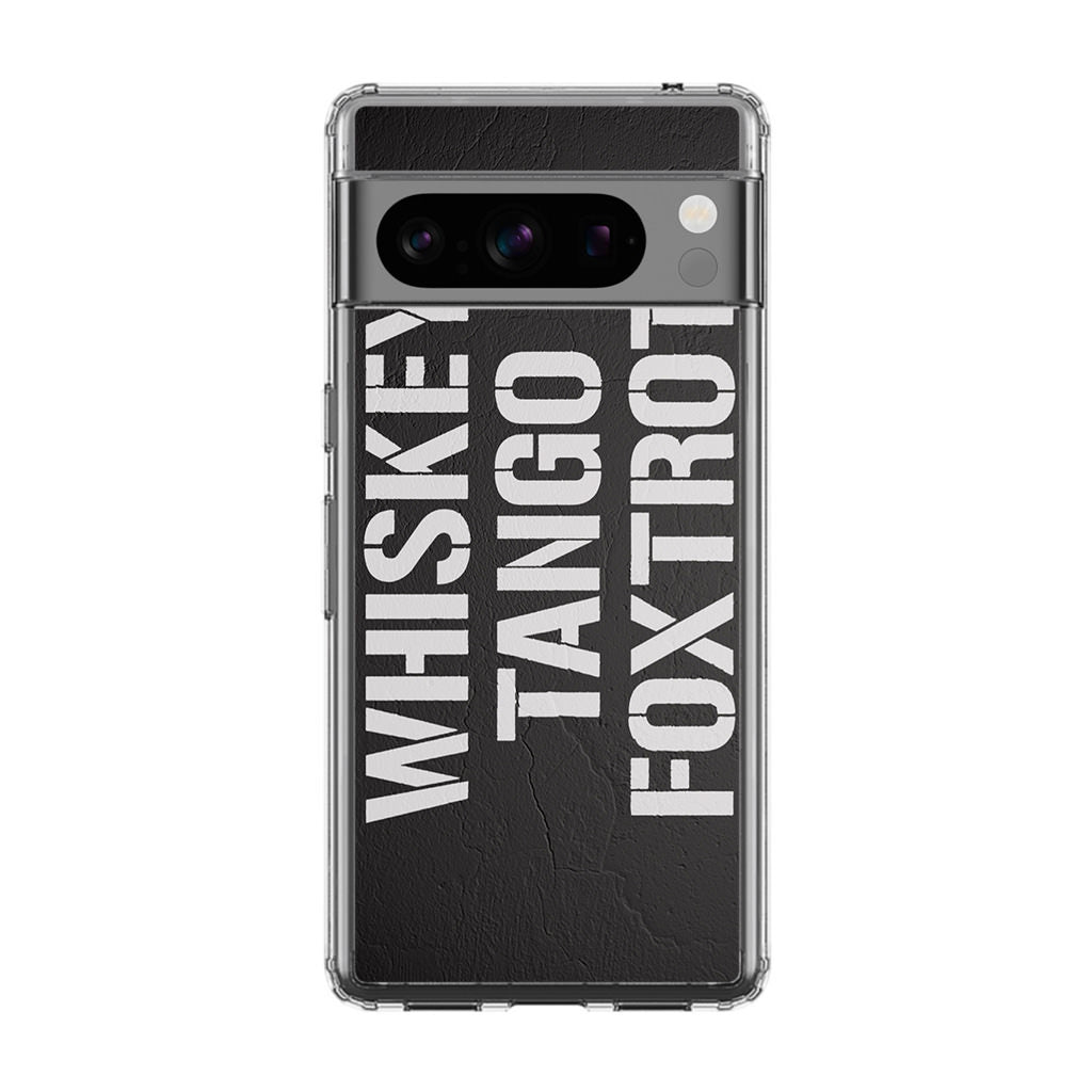 Military Signal Code Google Pixel 8 Pro Case