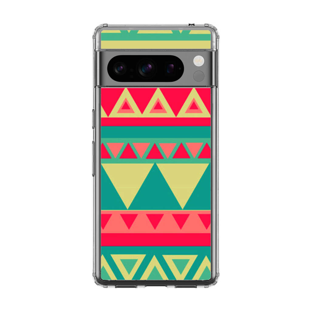 Old Aztec Pattern Google Pixel 8 Pro Case