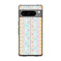 Peach Aztec Pattern Google Pixel 8 Pro Case