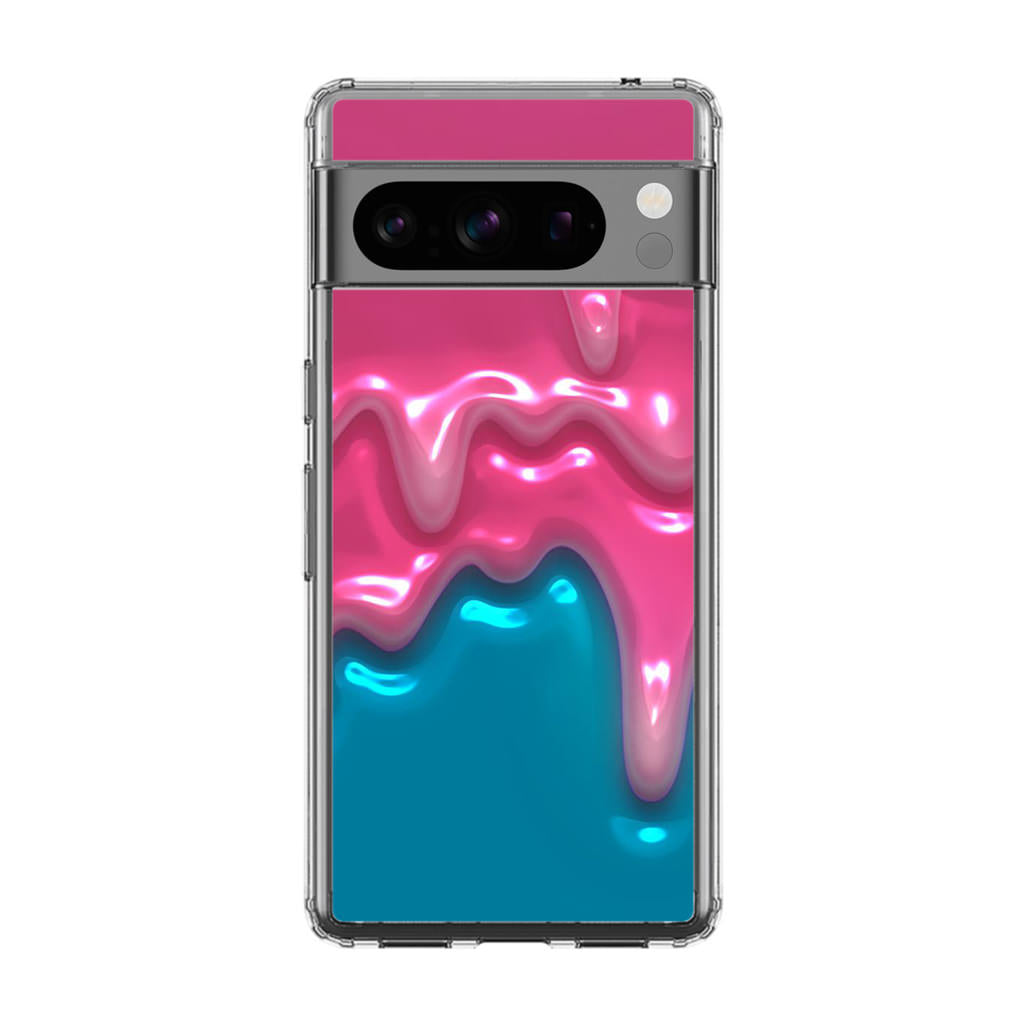 Pink Paint Dripping Google Pixel 8 Pro Case
