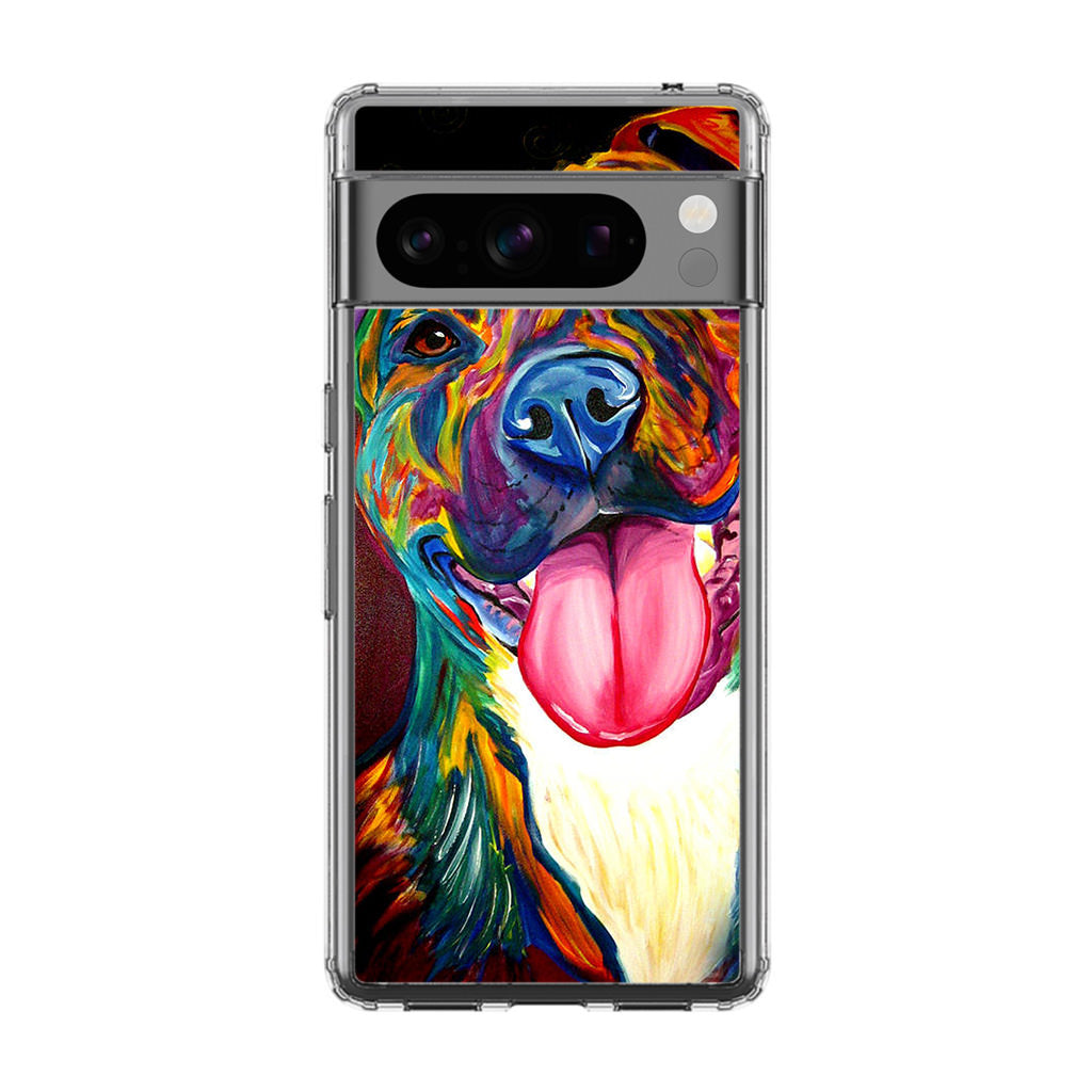 Pitbull Painting Art Google Pixel 8 Pro Case