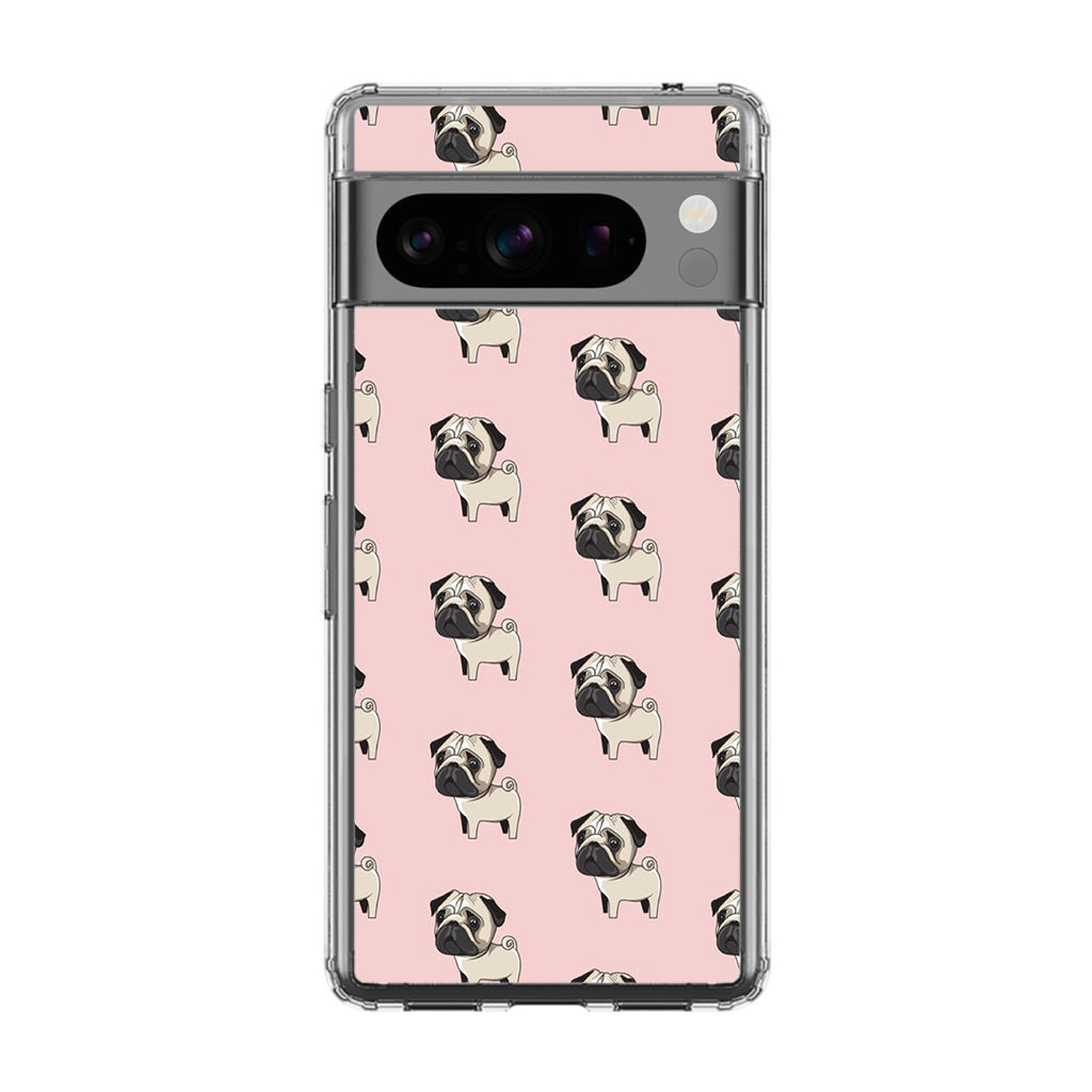 Pugs Pattern Google Pixel 8 Pro Case