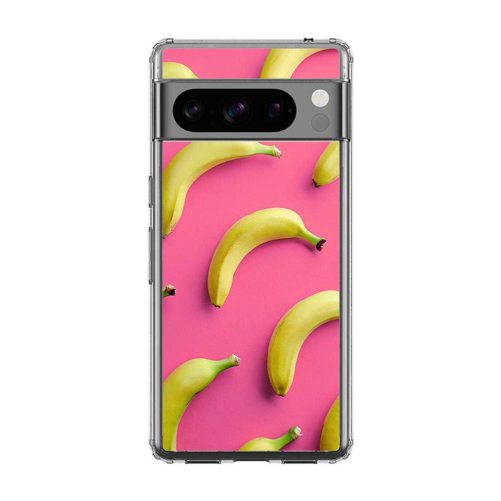 Real Bananas Fruit Pattern Google Pixel 8 Pro Case