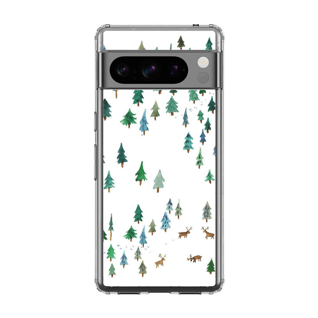 Snow Everywhere Google Pixel 8 Pro Case