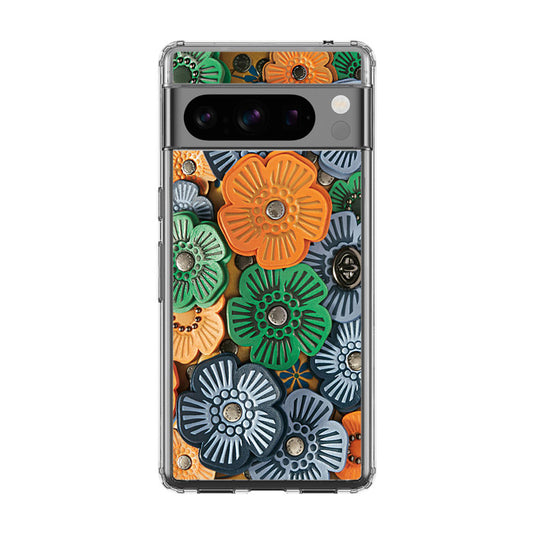 Tea Rose Applique Google Pixel 8 Pro Case