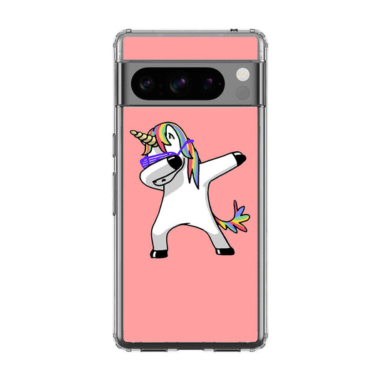 Unicorn Dabbing Pink Google Pixel 8 Pro Case