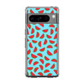 Watermelon Fruit Pattern Blue Google Pixel 8 Pro Case