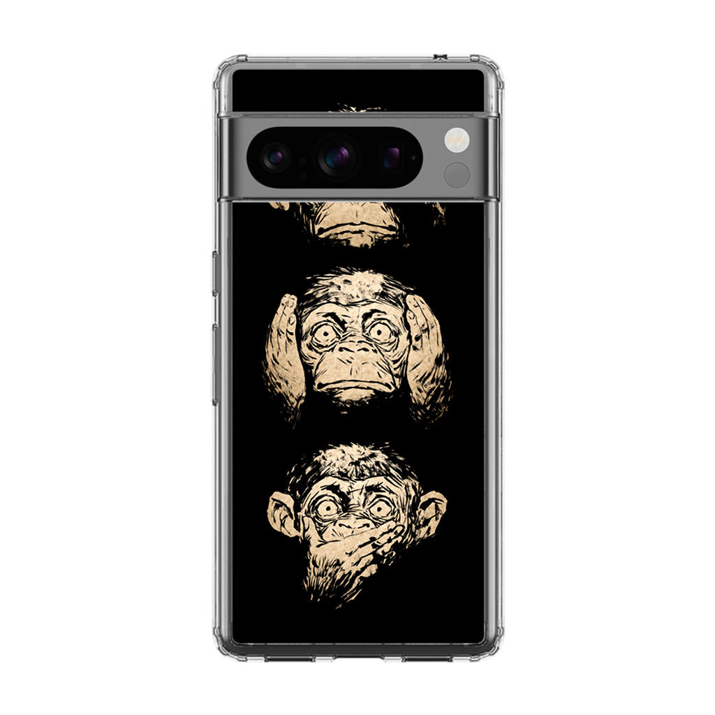 3 Wise Monkey Google Pixel 8 Pro Case