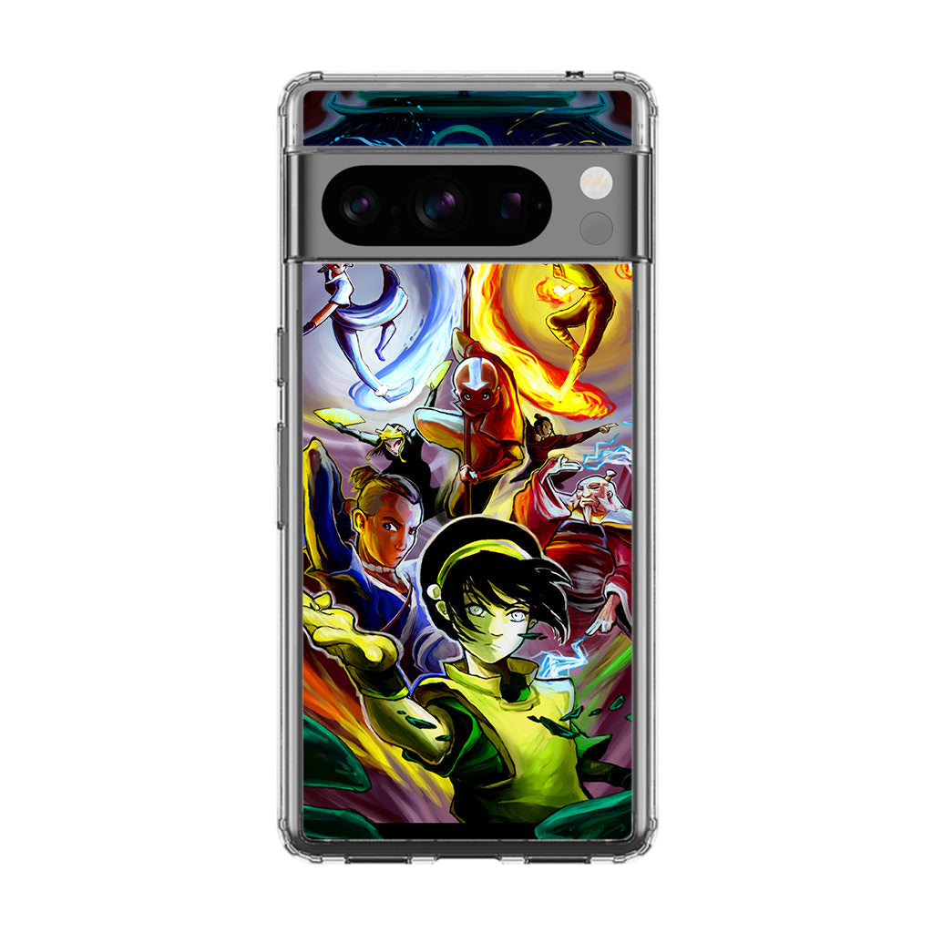 Avatar The Last Airbender Characters Google Pixel 8 Pro Case