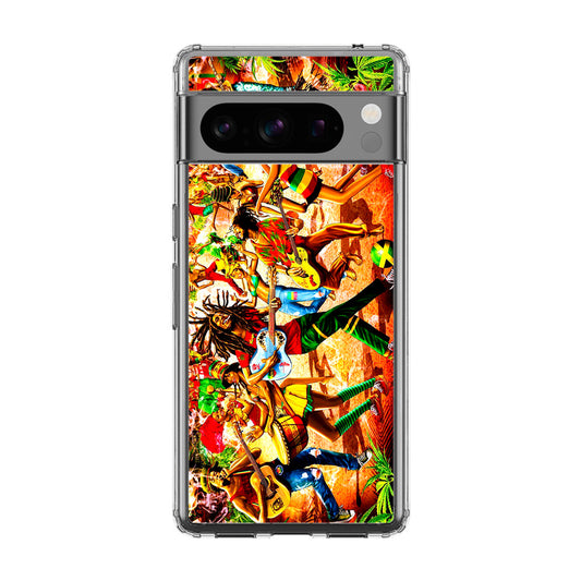 Bob Marley Reggae Google Pixel 8 Pro Case