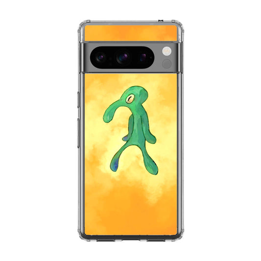 Bold and Brash Squidward Painting Google Pixel 8 Pro Case